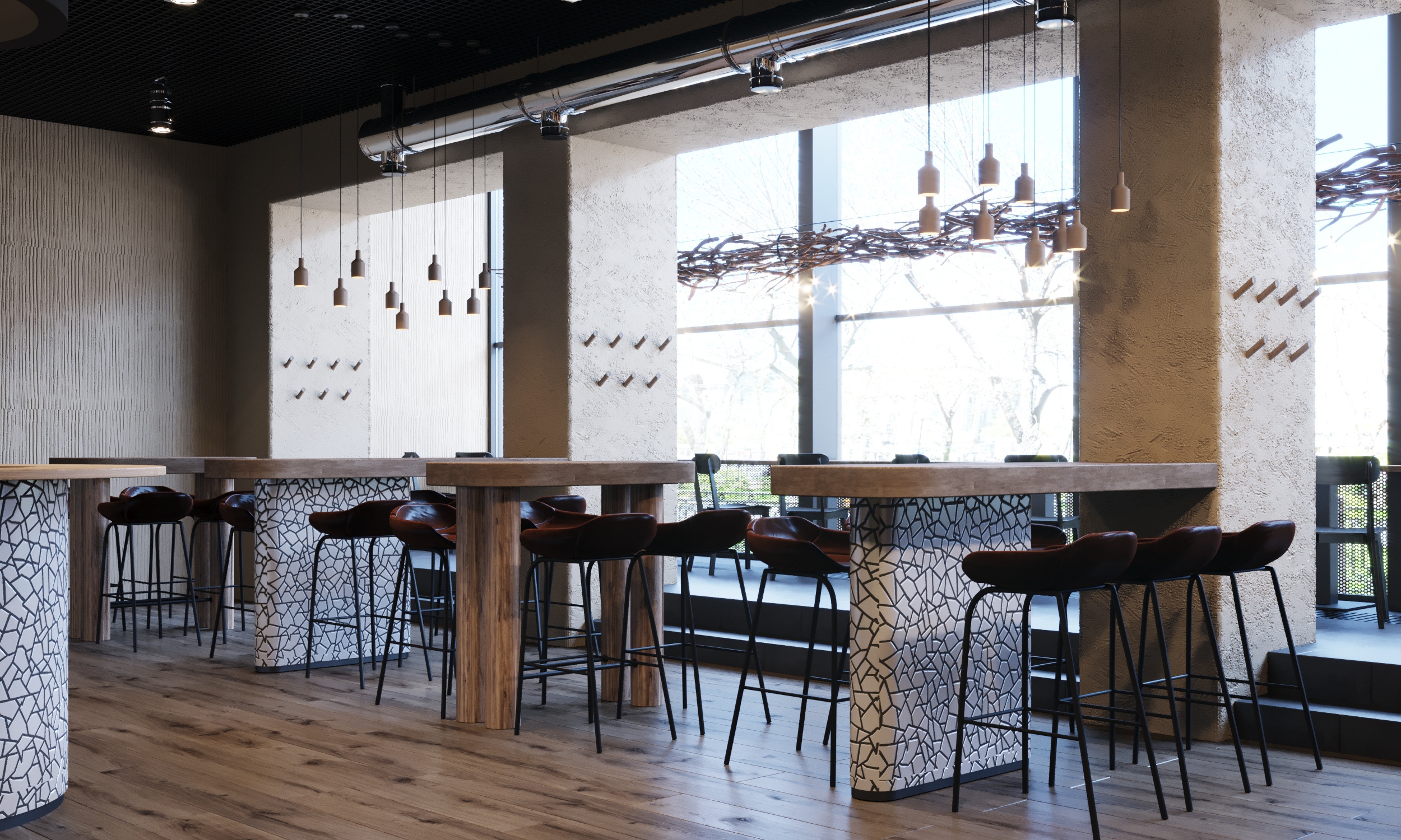 Помещение поделят на зоны - бистро...